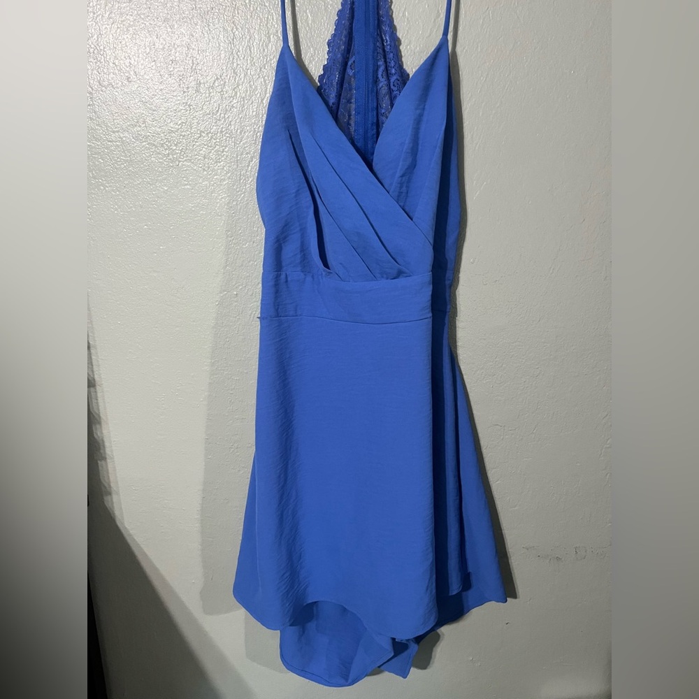 Derek Heart Royal Blue Sleeveless Dress